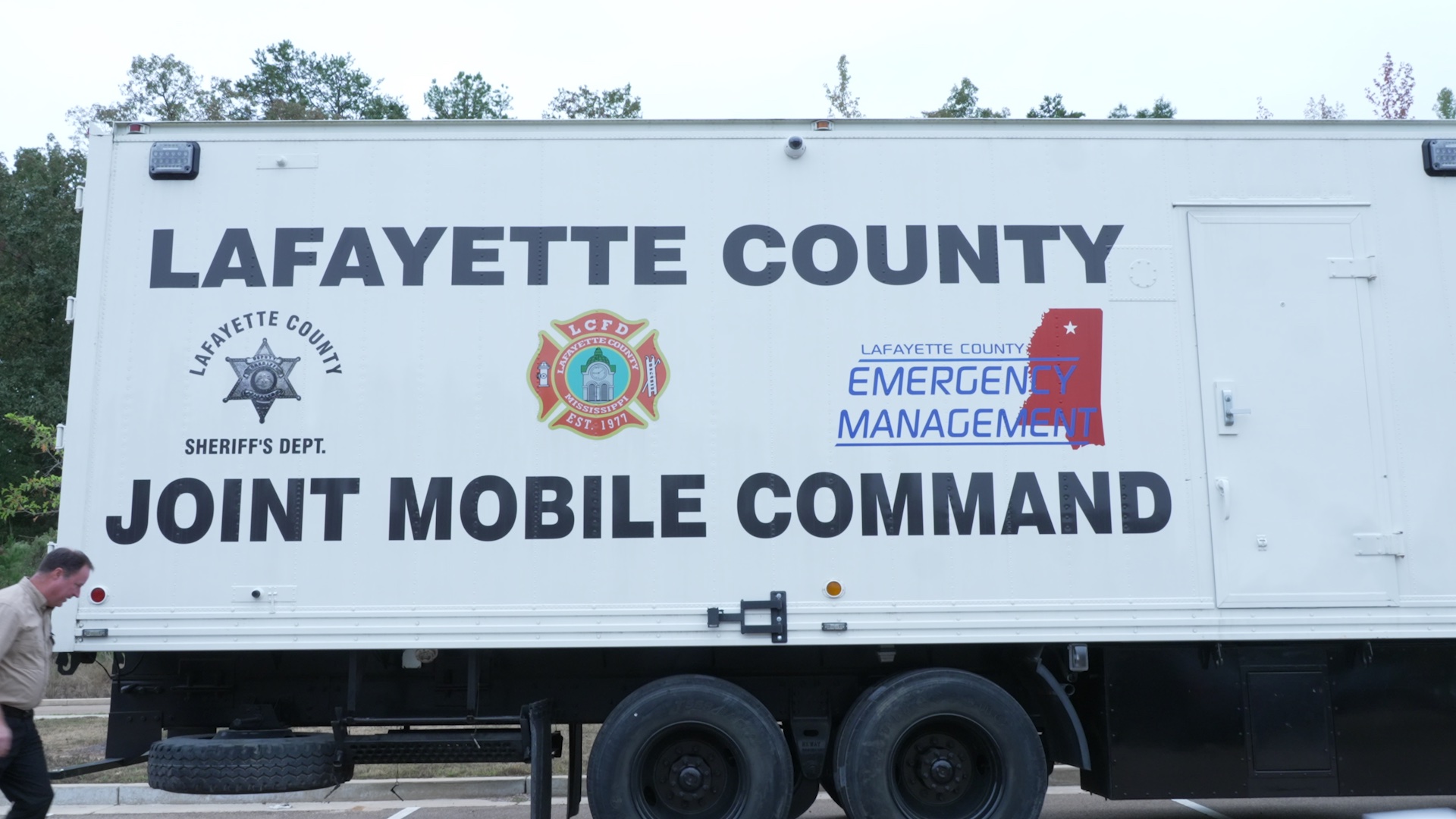 Lafayette County joint mobile command truck